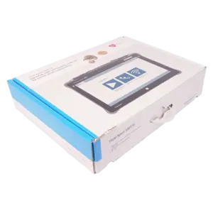 Individuelle Verpackungsentwicklung für nachhaltige Wellpappe-Stanzverpackungen mit mehreren Inlays für diverse Produktaufnahmen.