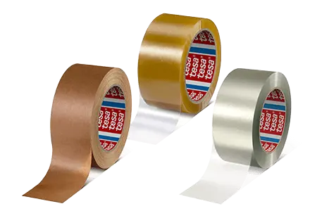 Mehr über Klebebänder von tesa® erfahren Freigestelltes Bild von tesa® Klebebänder