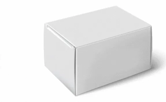 Ein animiertes Bild Zeit einen Karton, ein Klebeband und einen Pappbescher, die mit dem Logo von PRODINGER gebrandet sind.