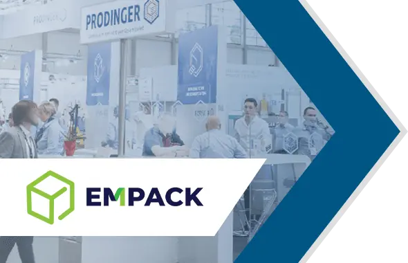 Banner für die EMPACK in Hamburg